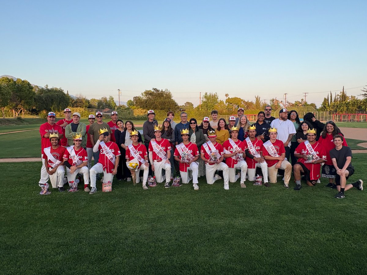 2025 Marshall Baseball Senior Night! Our scholar athletes are INCREDIBLE!! We LOVE you boys! We will miss you dearly! #EaglesSOAR <a href="/PasadenaGov/">City of Pasadena</a> <a href="/PasadenaUnified/">Pasadena Unified School District</a> <a href="/Hchanhill/">Helen Chan Hill</a> <a href="/AudreyDeniseGr2/">Audrey Denise Green</a> <a href="/sstarkdukes/">Sid Stark</a> <a href="/SGVNSports/">Fred J. Robledo 👨🏻‍💻</a> <a href="/James_Escarcega/">James Escarcega 📈🏈🏀⚾️🥎 🤼🤽🏽‍♂️🏊🏼‍♀️🏌🏻⚽️</a>
