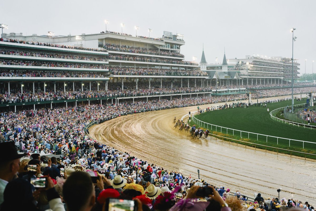 No better view, even in the rain.