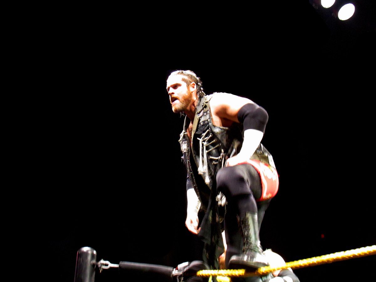 WWESlamZone's tweet photo. Throwback WWE NXT pictures I took when I went to the NXT tapings @FullSail back in June 2019 and another picture when I went to the NXT Concord NC live event in July 2019 featuring @SteveMaclin. #WWE #WWEXT #FullSail #SteveMaclin #TNAWrestling #ProWrestling #Wrestling https://t.co/AFsgaIBulp