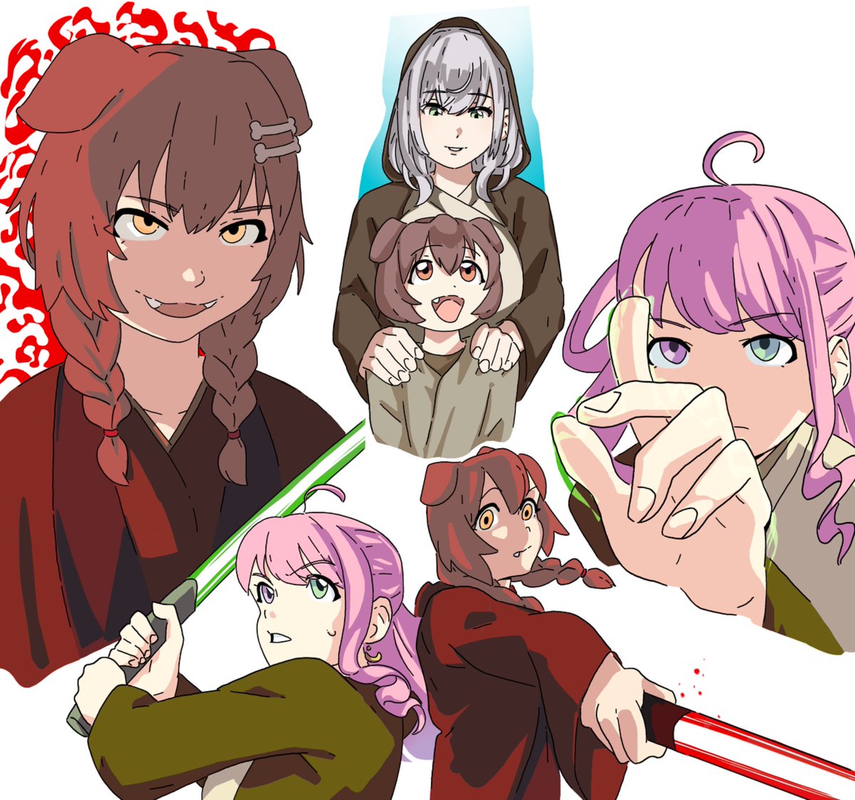 Always remember, your focus determines your reality.
#ホロライブスターウォーズ部
#できたてころね
#ルーナート
#ノエラート