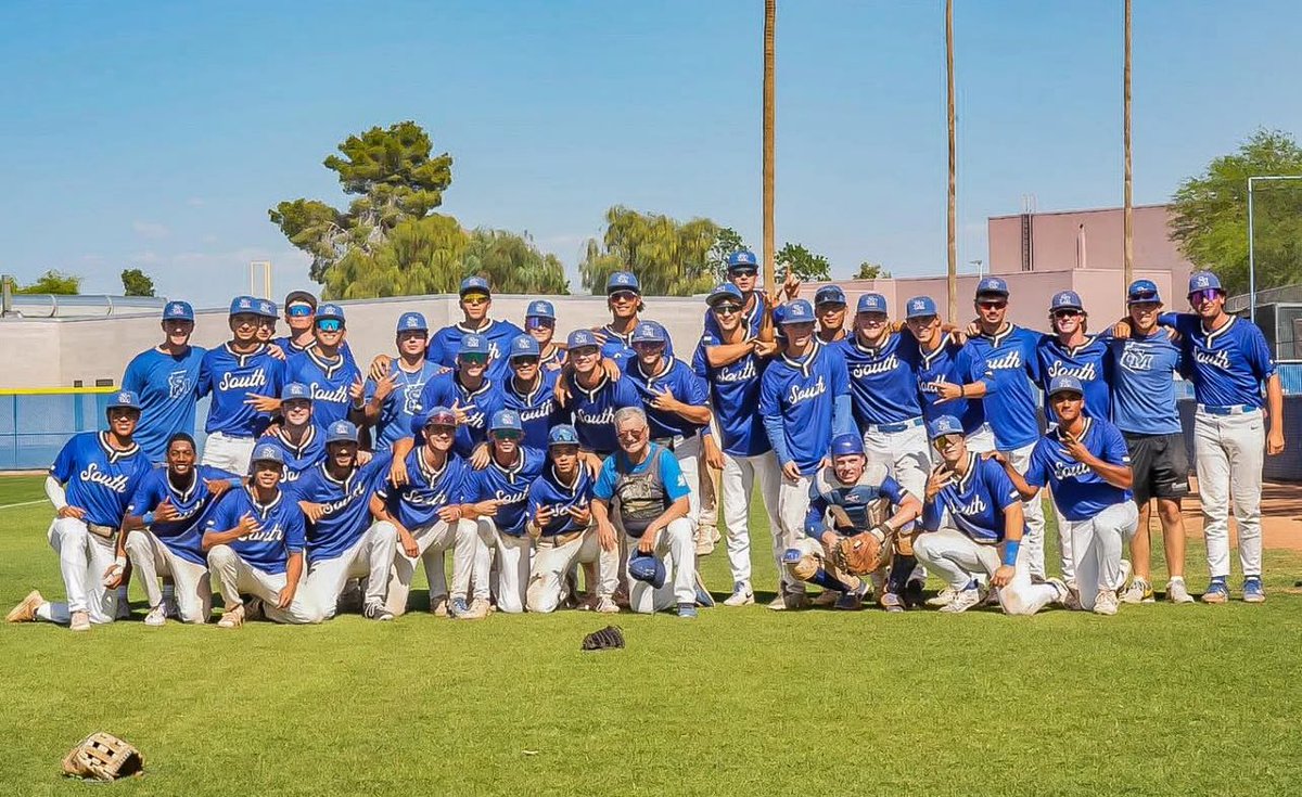 SMCC Athletics (@smcccougars) on Twitter photo FINAL: <a href="/SoMtnBaseball/">South Mountain Baseball</a> defeats Chandler-Gilbert CC 11-5 to advance to <a href="/NJCAABaseball/">NJCAA Baseball</a> Region I Division II Championship Series against Pima CC on May 8-10 at #SMCC!
Times for the games will be announced shortly. Photo by Maxwell Williamson FINAL: <a href="/SoMtnBaseball/">South Mountain Baseball</a> defeats Chandler-Gilbert CC 11-5 to advance to <a href="/NJCAABaseball/">NJCAA Baseball</a> Region I Division II Championship Series against Pima CC on May 8-10 at #SMCC!
Times for the games will be announced shortly. Photo by Maxwell Williamson