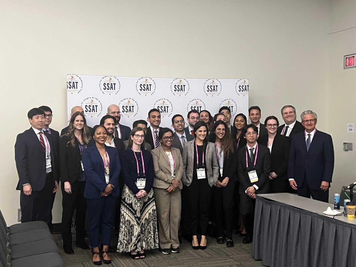 Shahin Ayazi (@sayazi) on Twitter photo The SSAT Resident & Fellows session reflected the society’s strong commitment to training the next generation. The quality of presentations and discussion made one thing clear: the future of academic GI surgery is in excellent hands.
<a href="/SSATNews/">SSAT</a> <a href="/DDWMeeting/">Digestive Disease Week</a> @gdkennedy88 <a href="/tsikitis/">V. Liana Tsikitis</a> The SSAT Resident & Fellows session reflected the society’s strong commitment to training the next generation. The quality of presentations and discussion made one thing clear: the future of academic GI surgery is in excellent hands.
<a href="/SSATNews/">SSAT</a> <a href="/DDWMeeting/">Digestive Disease Week</a> @gdkennedy88 <a href="/tsikitis/">V. Liana Tsikitis</a>