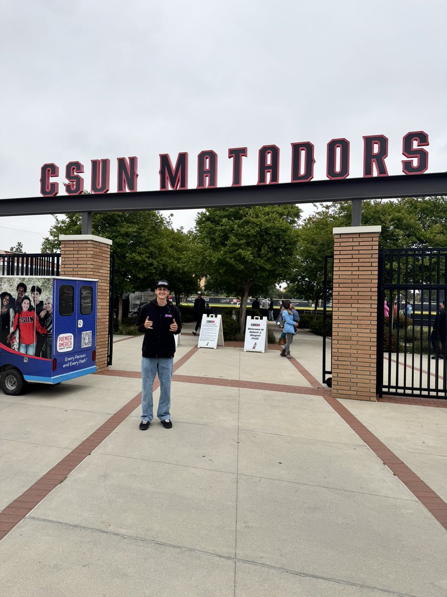 Reef_Sharman's tweet image. Thank you so much @CSUNBaseball and @Doc4Coach for having me out for a visit today!