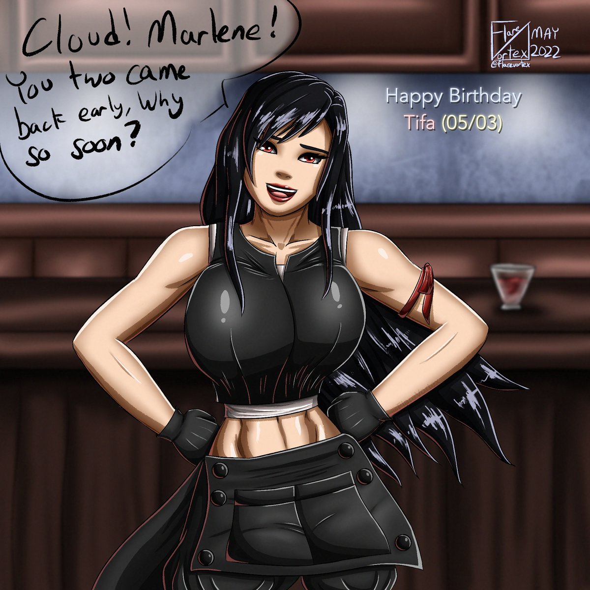 FlareVortex_'s tweet photo. It's Tifa Lockhart's Birthday today!!!
Have some older Tifa bday arts I made for her~
#HappyBirthdayTifa #TifaLockhart #FF7R
#ティファ #TifaWeek #FF7R
#ティファ週間2025 #TifaWeek2025 https://t.co/ZIfj9RGj2X