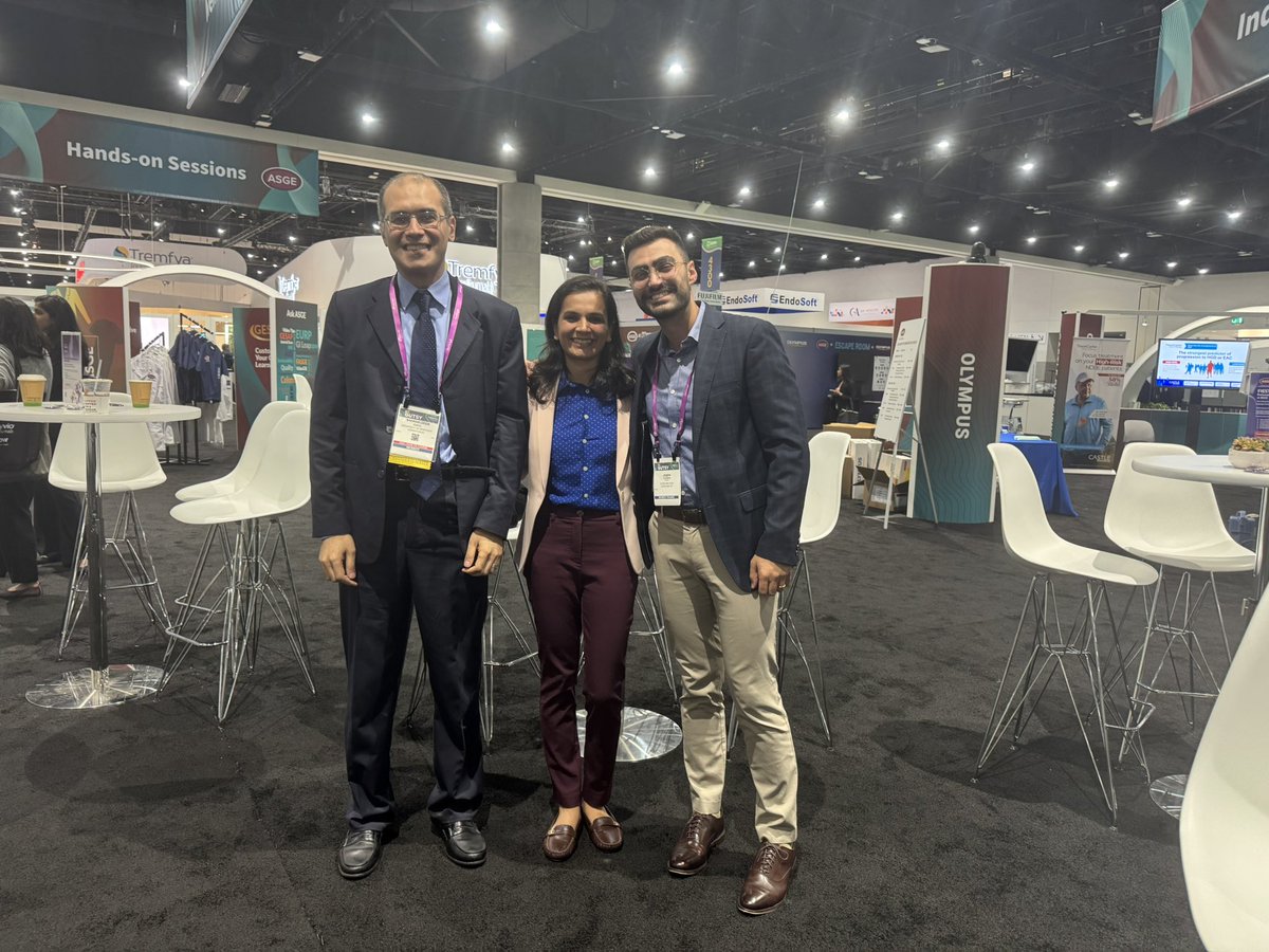 Joseph Sleiman, MD, FACP (@josephhabibi_md) on Twitter photo Thank you <a href="/KaazanPatricia/">Patriciakaazan</a> <a href="/jalpa_devi/">Jalpa Devi</a> for supporting our team at <a href="/ASGEendoscopy/">ASGE GI Endoscopy</a> #AIGI scholars program. 3 non-funded ideas, one year mentorship and didactic program, many new friends! <a href="/tariqraseen/">Raseen Tariq, MD, MS</a> Bahaa
Thank you for our leaders <a href="/AliSoroushMD/">Ali Soroush, MD, MS</a> <a href="/sravmd/">Sravanthi Parasa MD</a> #DDW2025 Thank you <a href="/KaazanPatricia/">Patriciakaazan</a> <a href="/jalpa_devi/">Jalpa Devi</a> for supporting our team at <a href="/ASGEendoscopy/">ASGE GI Endoscopy</a> #AIGI scholars program. 3 non-funded ideas, one year mentorship and didactic program, many new friends! <a href="/tariqraseen/">Raseen Tariq, MD, MS</a> Bahaa
Thank you for our leaders <a href="/AliSoroushMD/">Ali Soroush, MD, MS</a> <a href="/sravmd/">Sravanthi Parasa MD</a> #DDW2025