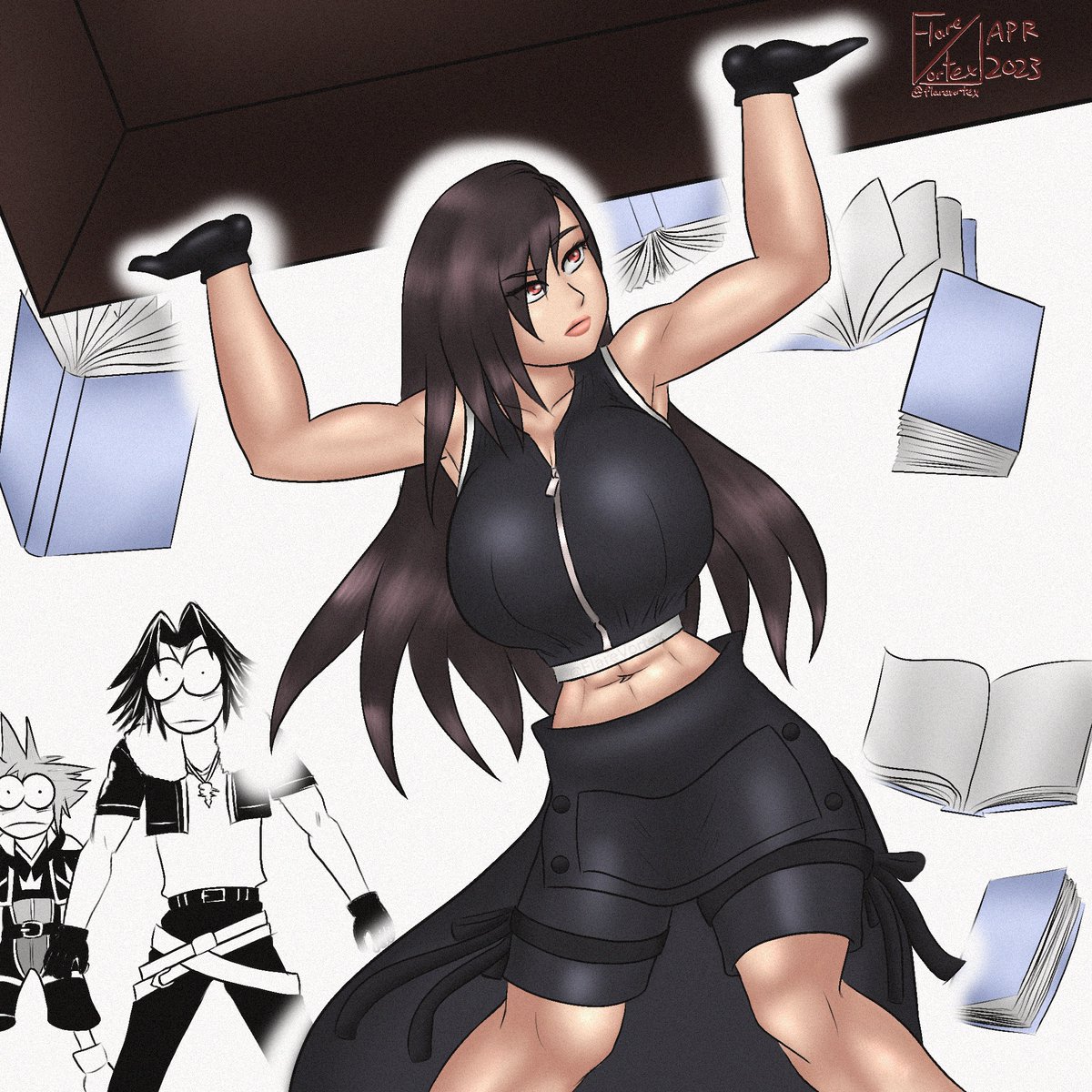 FlareVortex_'s tweet photo. It's Tifa Lockhart's Birthday today!!!
Have some older Tifa bday arts I made for her~
#HappyBirthdayTifa #TifaLockhart #FF7R
#ティファ #TifaWeek #FF7R
#ティファ週間2025 #TifaWeek2025 https://t.co/ZIfj9RGj2X