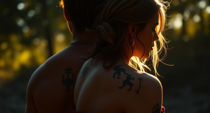 “There are bonds that go
beyond physical contact,
the proximity and the view.
They travel invisible roads,
until it reaches the head.
They branch out into many little streets called: understanding,
“listening”, telepathy, empathy, belonging.”