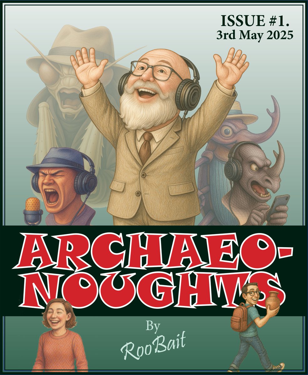 RooBait's tweet image. This is the full issue 1 of Archaeo-Noughts, including episode 5 and front and back cover. You can now read it from start to finish. I hope it makes better sense that way.
Again, special thanks to my assistant editors. I couldn't have done it without them:
@RicardoCalvrio1…