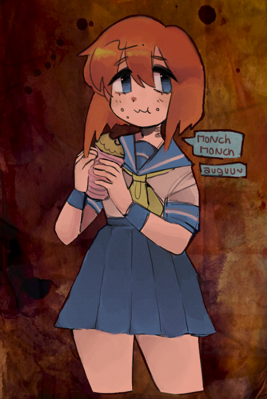 komugod's tweet image. 2020 rena art 

#higurashifanart #ひぐらしfa