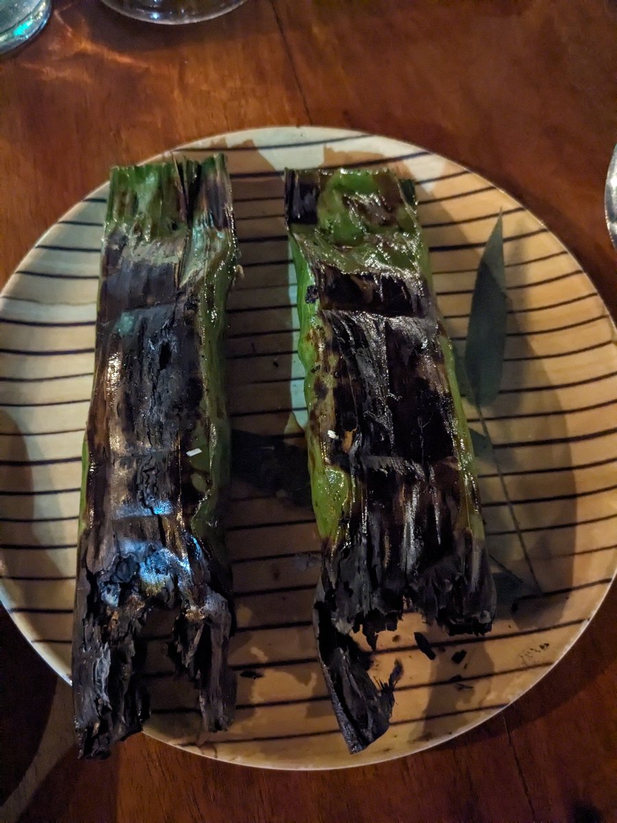 Barracuda fish cooked in banana leaves. 

Which one is the best 2* this week in <a href="/fantasy_top_/">fantasy.top</a> ? <a href="/QwQiao/">qw</a> or <a href="/cozymaximalist/">cozy</a> ?