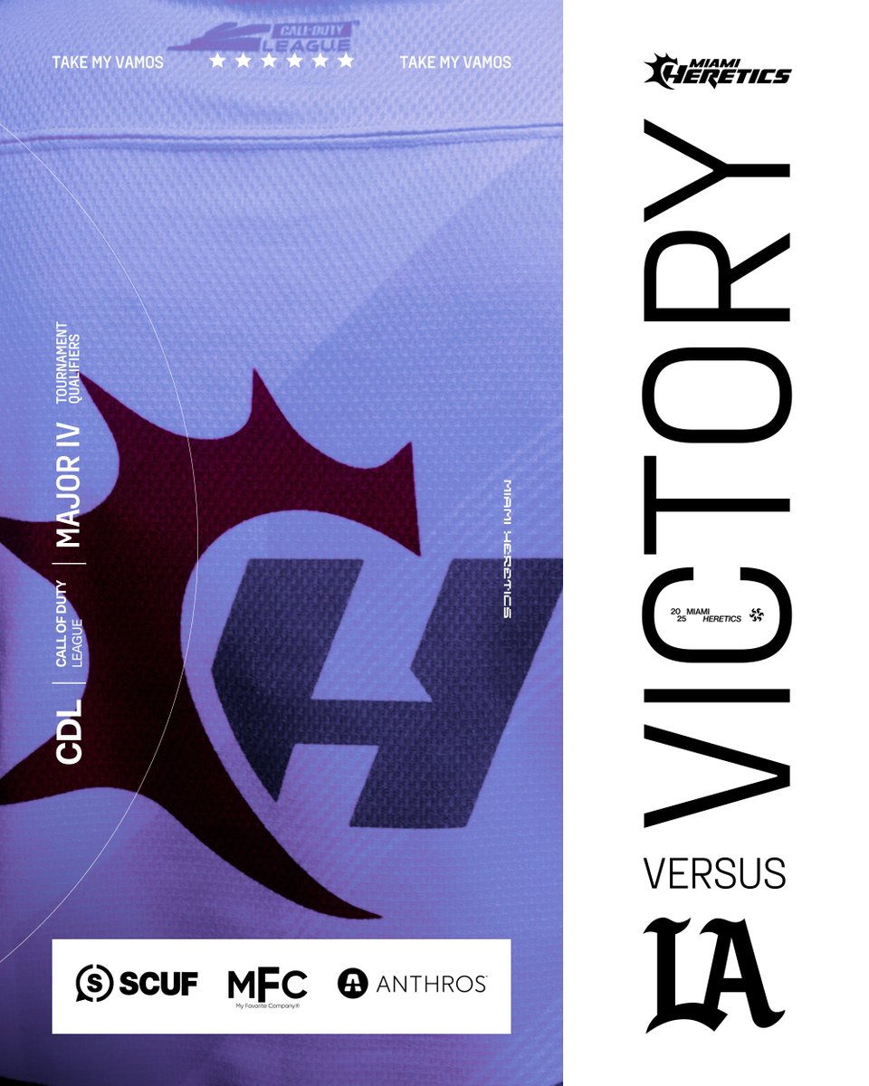 CURSE IS OVER. WE FINALLY WON @LATHIEVES.

What a way to start the path to Major IV 🥰

#TakeMyVamos