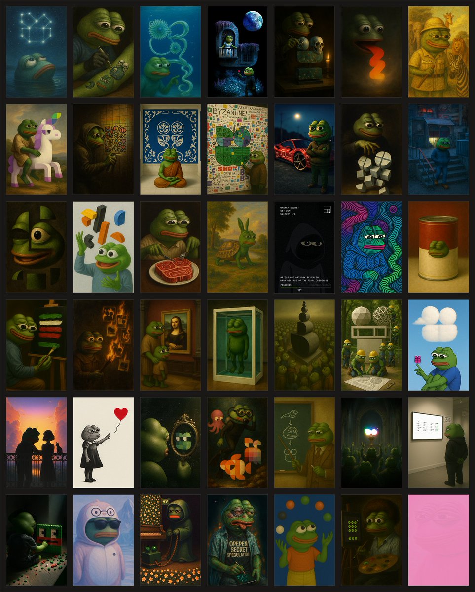 Top 42 submissions thus far imo for NOPEPE

Some thoughts below 🐸