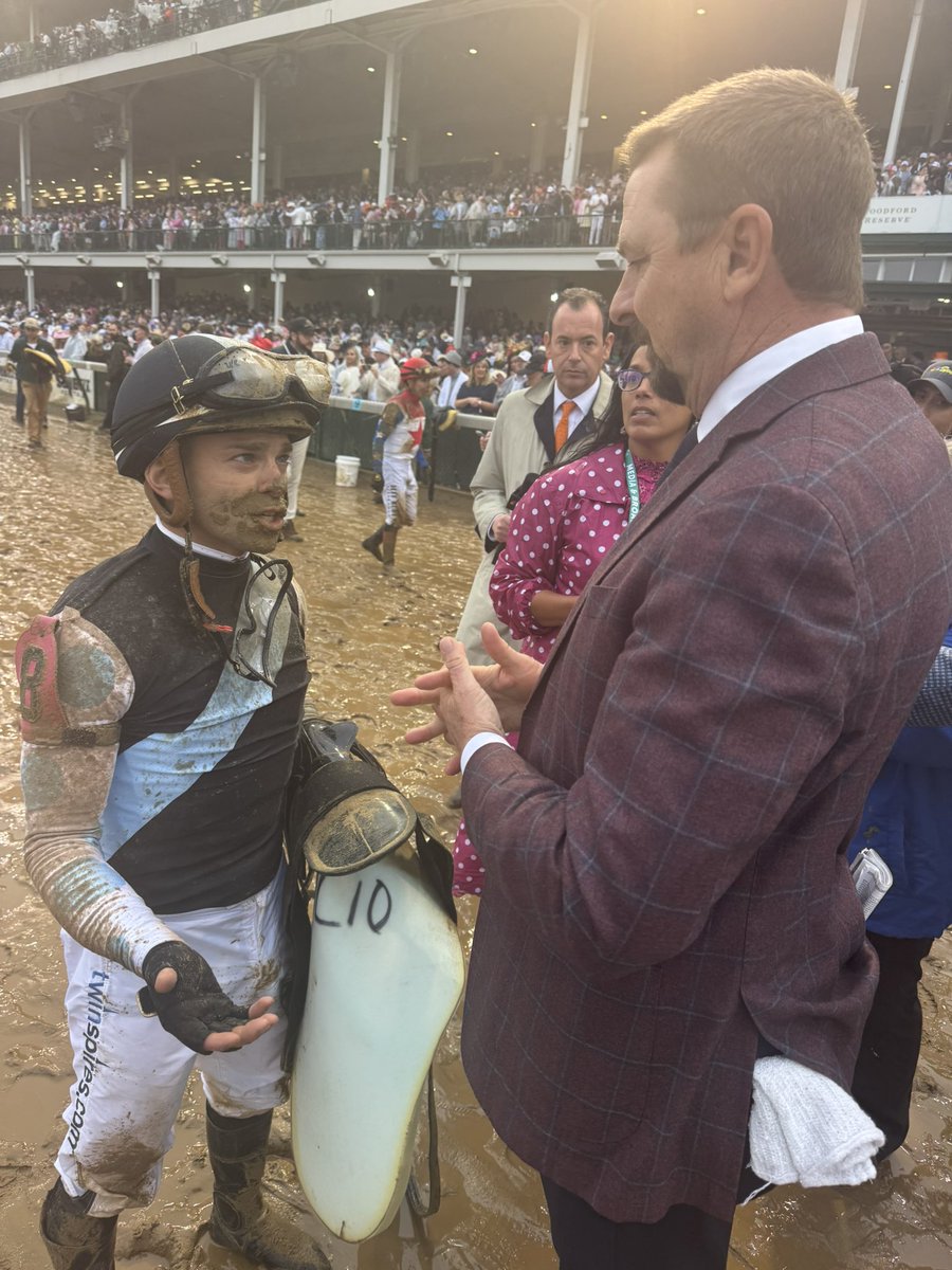 EclipseTBP's tweet photo. Could not be more proud of Journalism, @mwmracing @umbyrispoli for a gallant 2nd in the @KentuckyDerby. Glad all came home safe &amp; a proper congrats to Bill Mott @JuniorandKellyA @godolphin all deserving winners and pure class.  #BelieveBig https://t.co/bHmPmKQl8Q