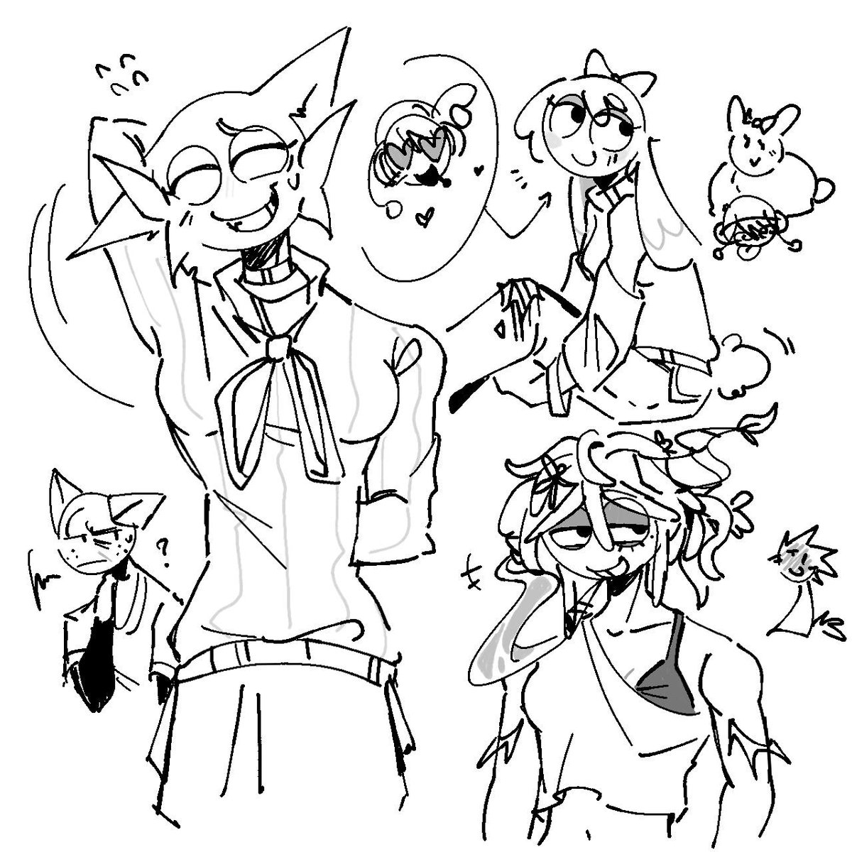 KaeXisr's tweet photo. Dummy art after I haven't drawn them in a long time💔 #sprunki #Newbrush https://t.co/eP6thk74xY