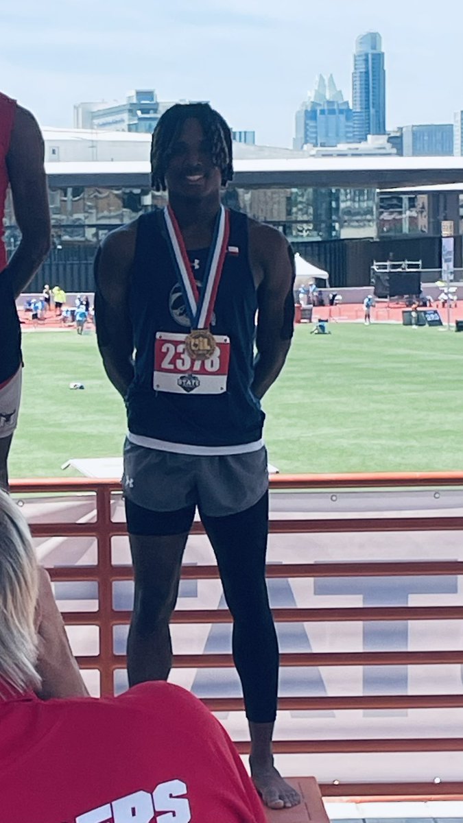 Sheila West (@bcxc_chargers) on Twitter photo Jamarri executed a beautiful race in the 400 today at the state meet! It earned him a 3rd place medal and a new PR of 47.4! Amazing season!@LeechStan <a href="/BoerneStarSport/">Boerne Star Sports</a> <a href="/BoerneISD/">Boerne ISD</a> Jamarri executed a beautiful race in the 400 today at the state meet! It earned him a 3rd place medal and a new PR of 47.4! Amazing season!@LeechStan <a href="/BoerneStarSport/">Boerne Star Sports</a> <a href="/BoerneISD/">Boerne ISD</a>