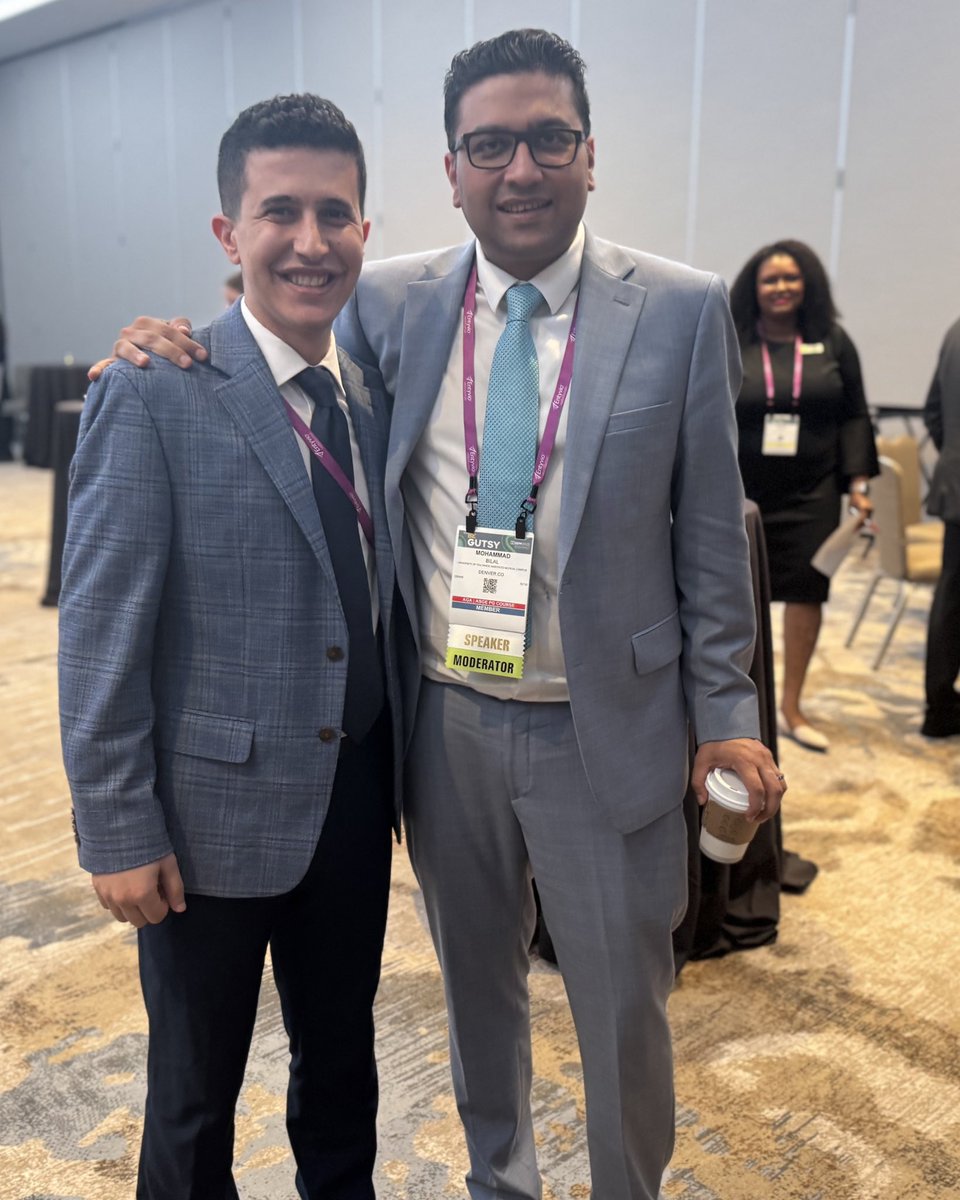Saqr Alsakarneh, MD, MSc (@alsakarnehsaqr) on Twitter photo Some highlights of <a href="/DDWMeeting/">Digestive Disease Week</a> with <a href="/BilalMohammadMD/">Mohammad Bilal, MD</a>!
#GITwitter #MedEd #DDW2025 Some highlights of <a href="/DDWMeeting/">Digestive Disease Week</a> with <a href="/BilalMohammadMD/">Mohammad Bilal, MD</a>!
#GITwitter #MedEd #DDW2025