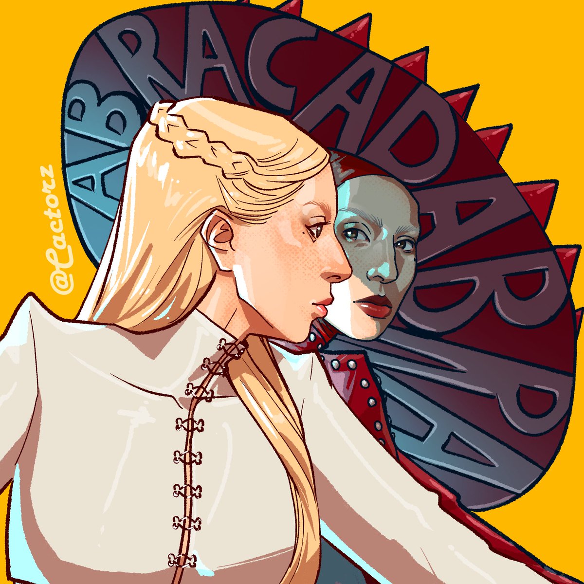 Cactorz's tweet photo. Abracadabra, little monsters!
Hoje é dia de magia no Rio e eu não podia deixar de ilustrar essa deusa que é puro show.
Lady Gaga, você sempre será arte.
#LadyGaga #ChromaticaBall #GagaNoBrasil #LittleMonsters #FanArt #DigitalArt #Illustration #ArteDigital #LadyGagaArt https://t.co/nhsPj5zfaT