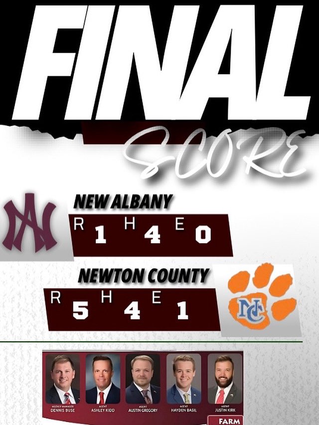 The Bulldogs fall short in game 1 against the Cougars.  Game 2 Monday night at Newton County.