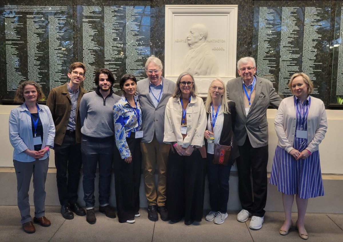 Osler Library (@oslerlibrary) on Twitter photo <a href="/mcgillu/">McGill University</a> contingent at <a href="/TheHuntington/">The Huntington</a> for this year's <a href="/AmericanOsler/">American Osler Society (AOS)</a> meeting. <a href="/McGillMed/">McGill Medicine and Health Sciences</a> students and alumni making us proud via their participation.
#histmed #OslerianMedicine #medicalhumanities <a href="/mcgillu/">McGill University</a> contingent at <a href="/TheHuntington/">The Huntington</a> for this year's <a href="/AmericanOsler/">American Osler Society (AOS)</a> meeting. <a href="/McGillMed/">McGill Medicine and Health Sciences</a> students and alumni making us proud via their participation.
#histmed #OslerianMedicine #medicalhumanities