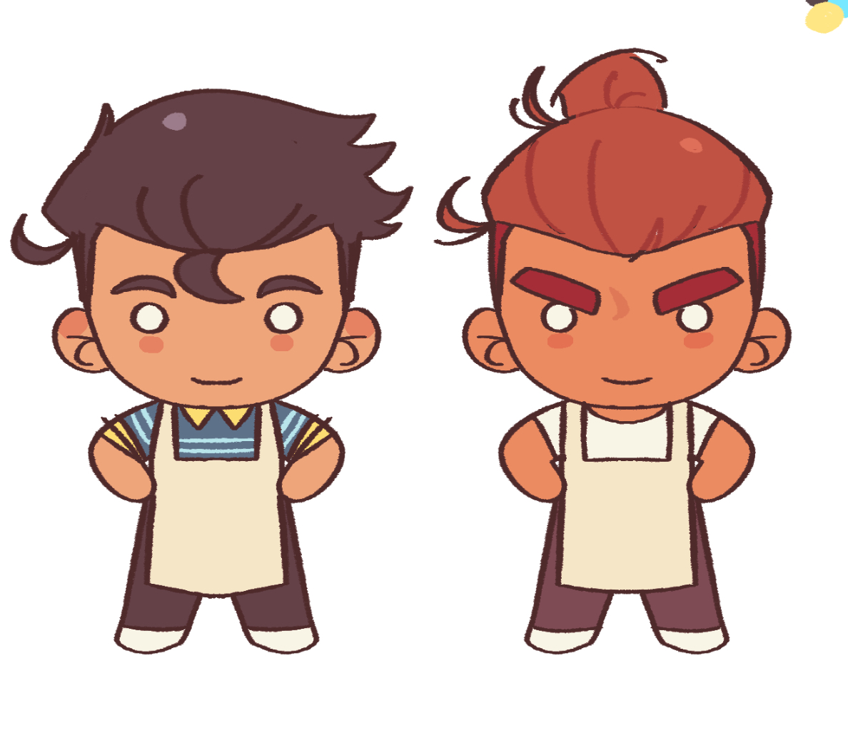 bootyboobookeys's tweet photo. Sharing this wip because theyre cuteee https://t.co/d3Uwb0Tv0X