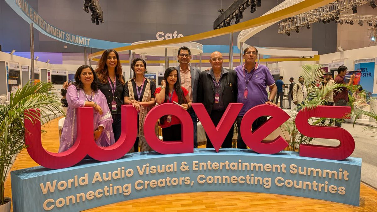 What an event <a href="/WAVESummitIndia/">WAVES India</a> <a href="/MIB_India/">Ministry of Information and Broadcasting</a> <a href="/CMOMaharashtra/">CMO Maharashtra</a>