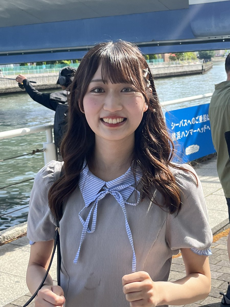 Senatanjiro222's tweet image. #ノーモア参勤交代
 #日浦菜緒
 #すきすきなおちゃん
めっちゃドアップの菜緒
証明写真みたいのしか撮れなかっかた、笑