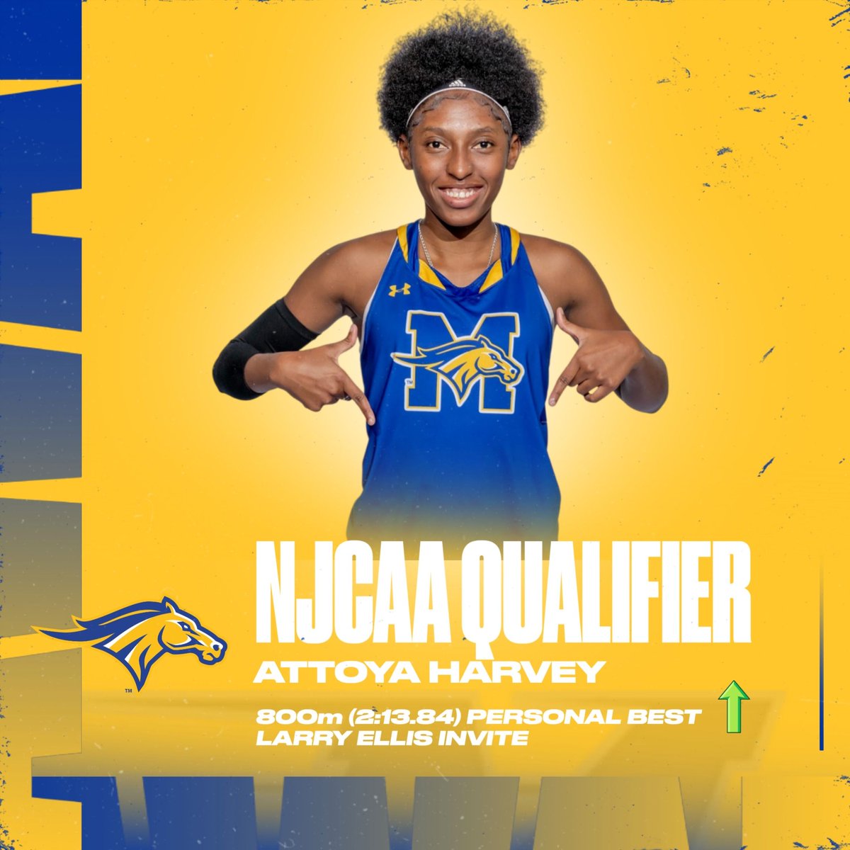 MonroeMustangs's tweet image. Congratulations to the athletes who improved their times in the events they qualified for at nationals, all achieving personal bests at the Larry Ellis Invite this past weekend!
#GoHereGrowHere