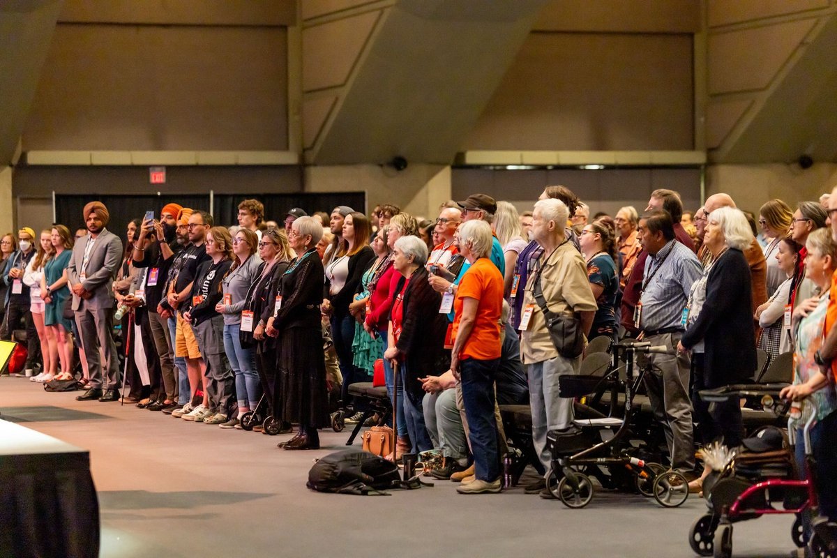 heathersweetab's tweet image. The Alberta NDP Convention has been a blast so far! 

It&apos;s such a pleasure meeting supporters from across the province and working together to build a better future for Alberta.

Better is Possible!

#betterispossible #convention2025