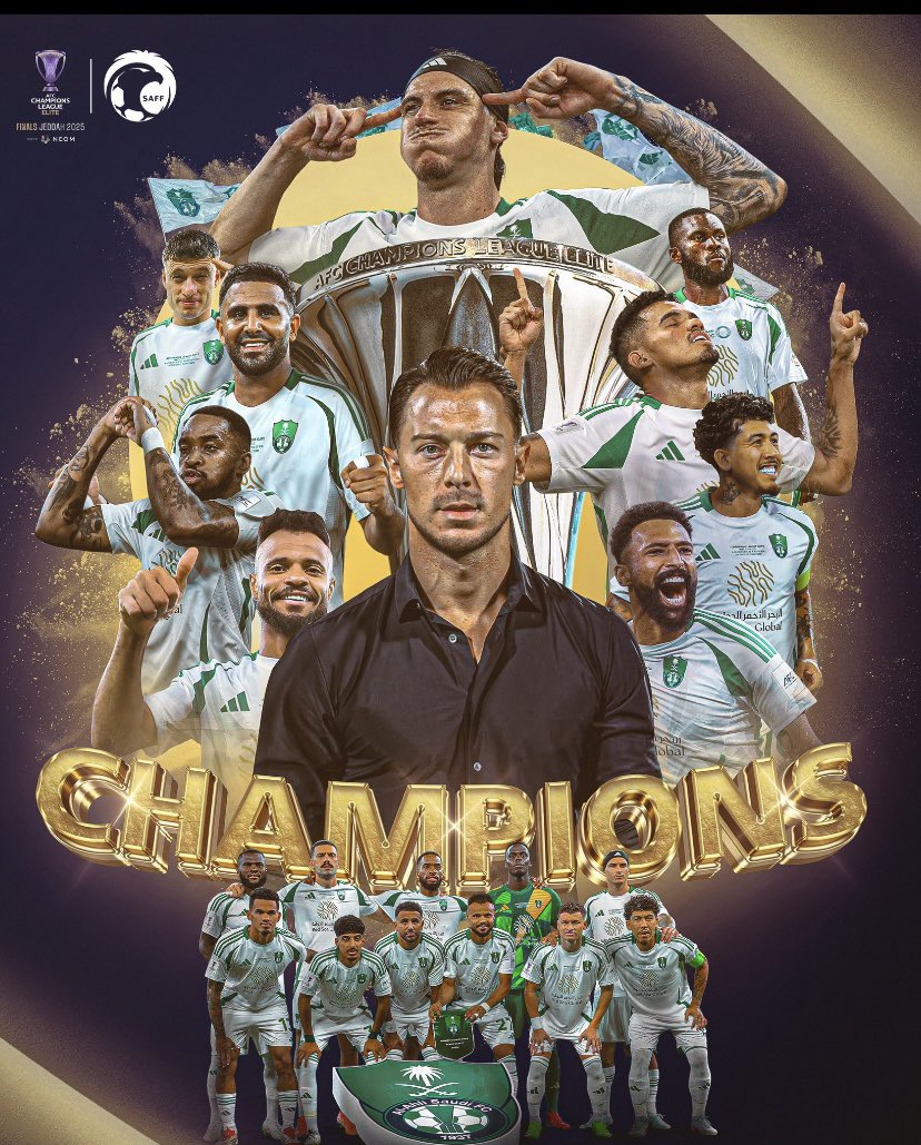 ali88sh's tweet photo. مبرووك للملكي 💚💚💚
#الأهلي_كاواساكي 
#نخبة_اسيا https://t.co/wcnzK8WAwG