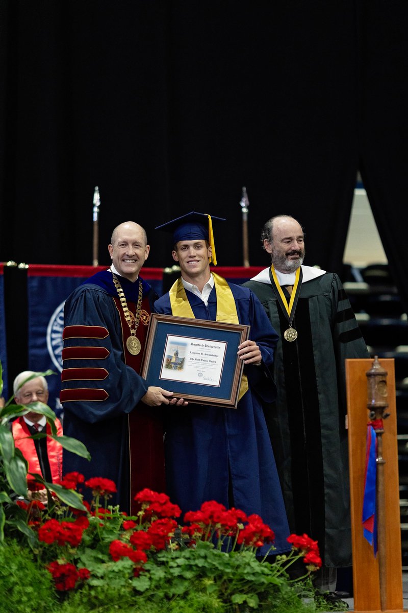 Several outstanding HCAS grads were honored at today's ceremony: Annie Kelley – Velma Wright Irons Award; James Jefferson, Kelley and Millie Palmer – Pittman Spirit Award; Langston Strawbridge – first-ever student to receive the Bell Tower Award! Congratulations, all! 🎓