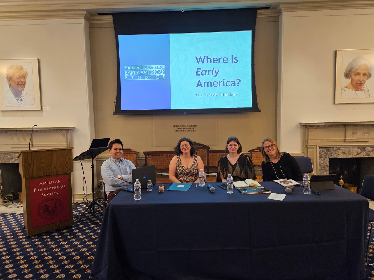 Michael Baysa (@michaelbaysa) on Twitter photo Many thanks to Anca Wilkening, <a href="/sharirabin/">Shari Rabin</a>, and Pippa Koch for an amazing conversation on early America in #religiousstudies ! And Seth Perry for taking this photo of us right before our roundtable Many thanks to Anca Wilkening, <a href="/sharirabin/">Shari Rabin</a>, and Pippa Koch for an amazing conversation on early America in #religiousstudies ! And Seth Perry for taking this photo of us right before our roundtable