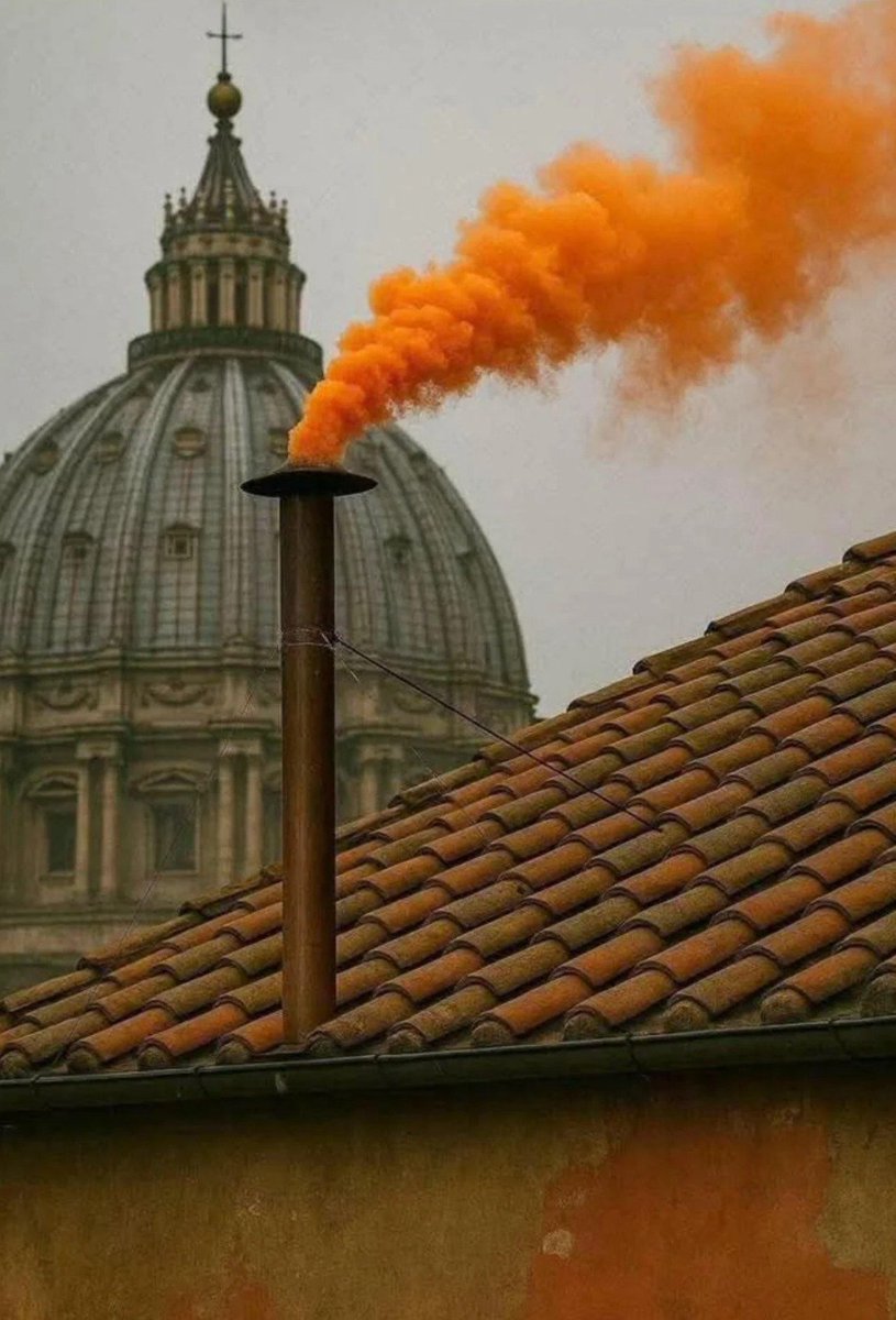 YourAnonCentral's tweet image. The orange pope has risen