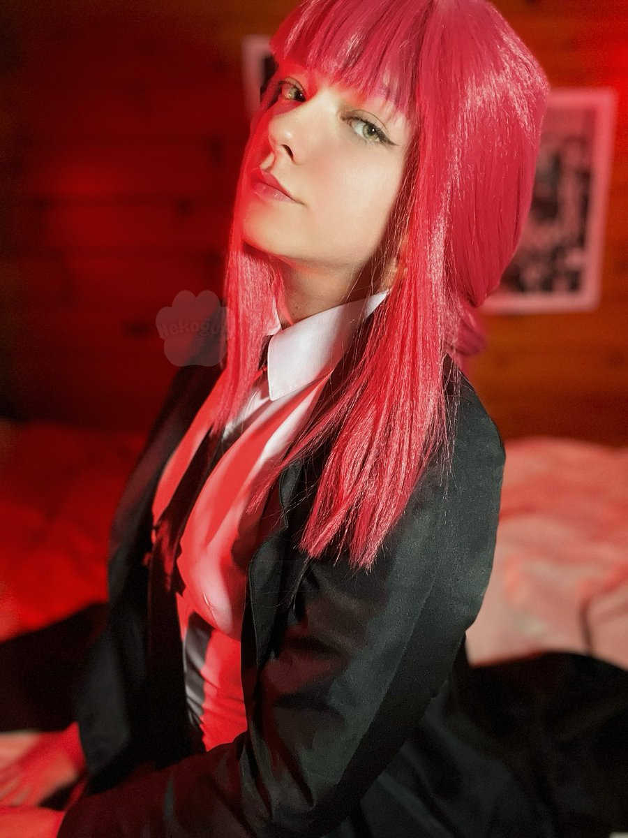 Nekogurlof's tweet photo. I’m so happy to cosplay her again!! ❤️

#cosplayer #cosplay #chainsawman #makimacosplay #onlyfan https://t.co/umoOfXgfhS