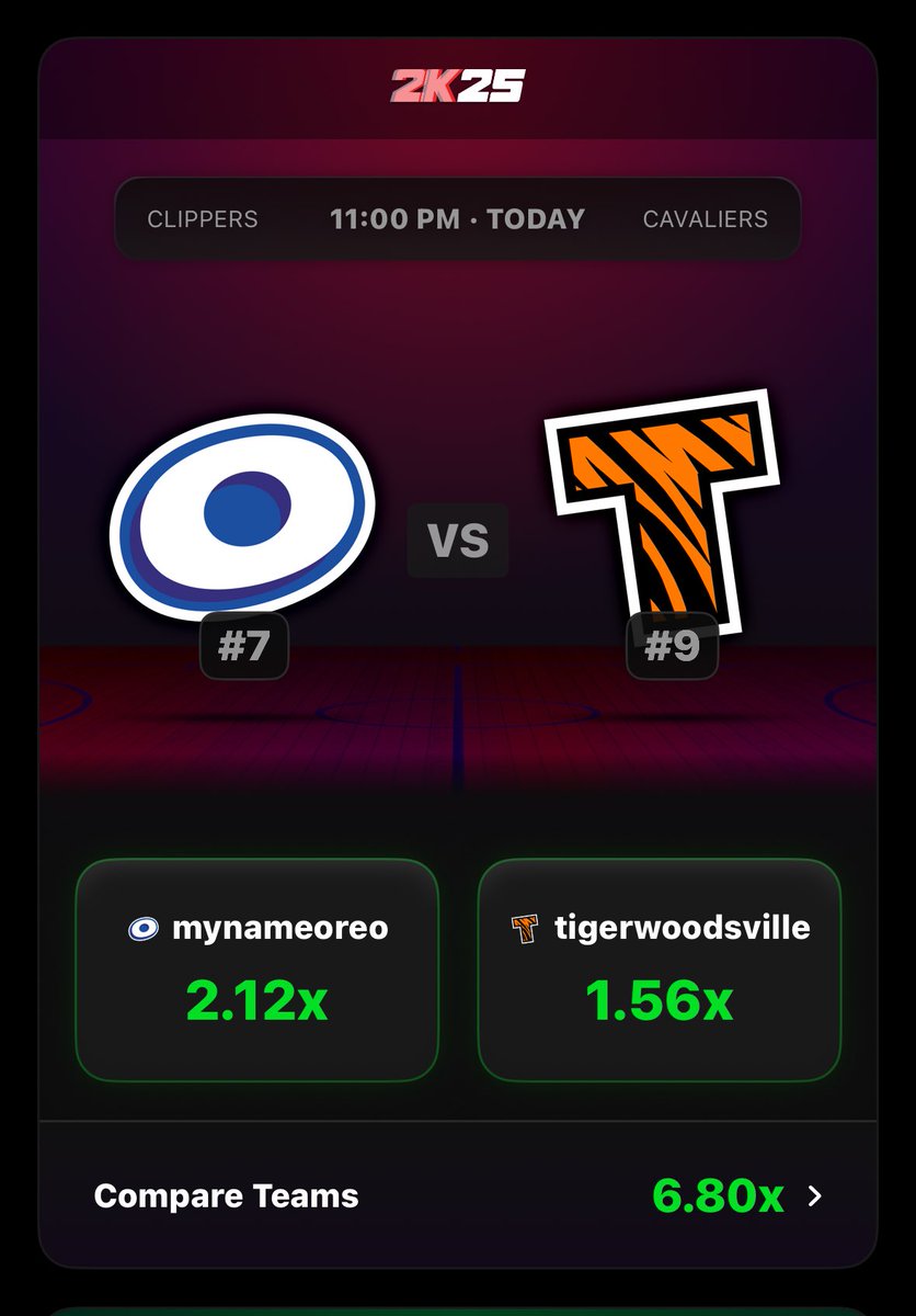 Our 2K boys got your Saturday Night plans covered 🤝

Starting at 10PM EST we got elite levels of ball being played. Lock in.