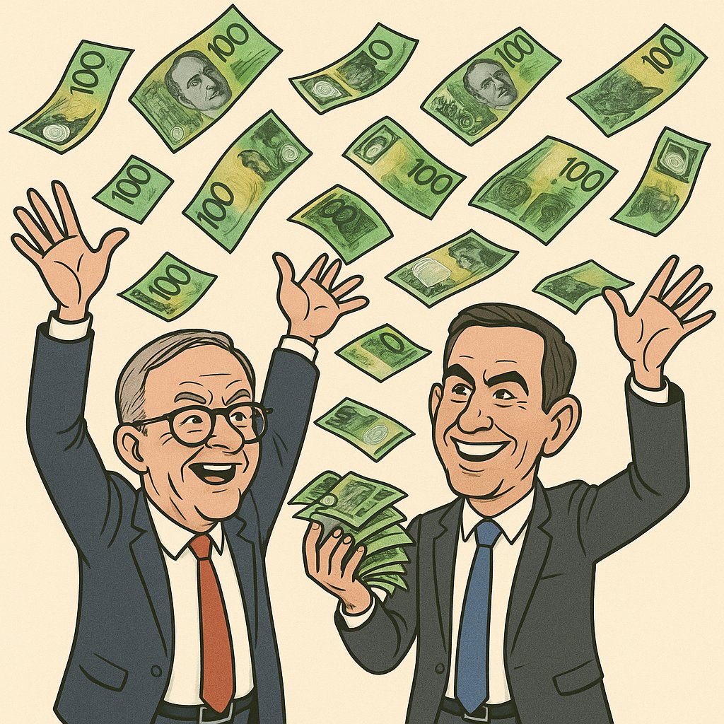 AM_Atkinson's tweet photo. AUSTRALIA: The ALP just won big. That means more spending, more promises… and almost certainly more money printing.
Now is the time to protect your wealth. Stack #Bitcoin.
Because they can print dollars, but they can’t print sats. #AustraliaElection https://t.co/1Z72wSLT8D