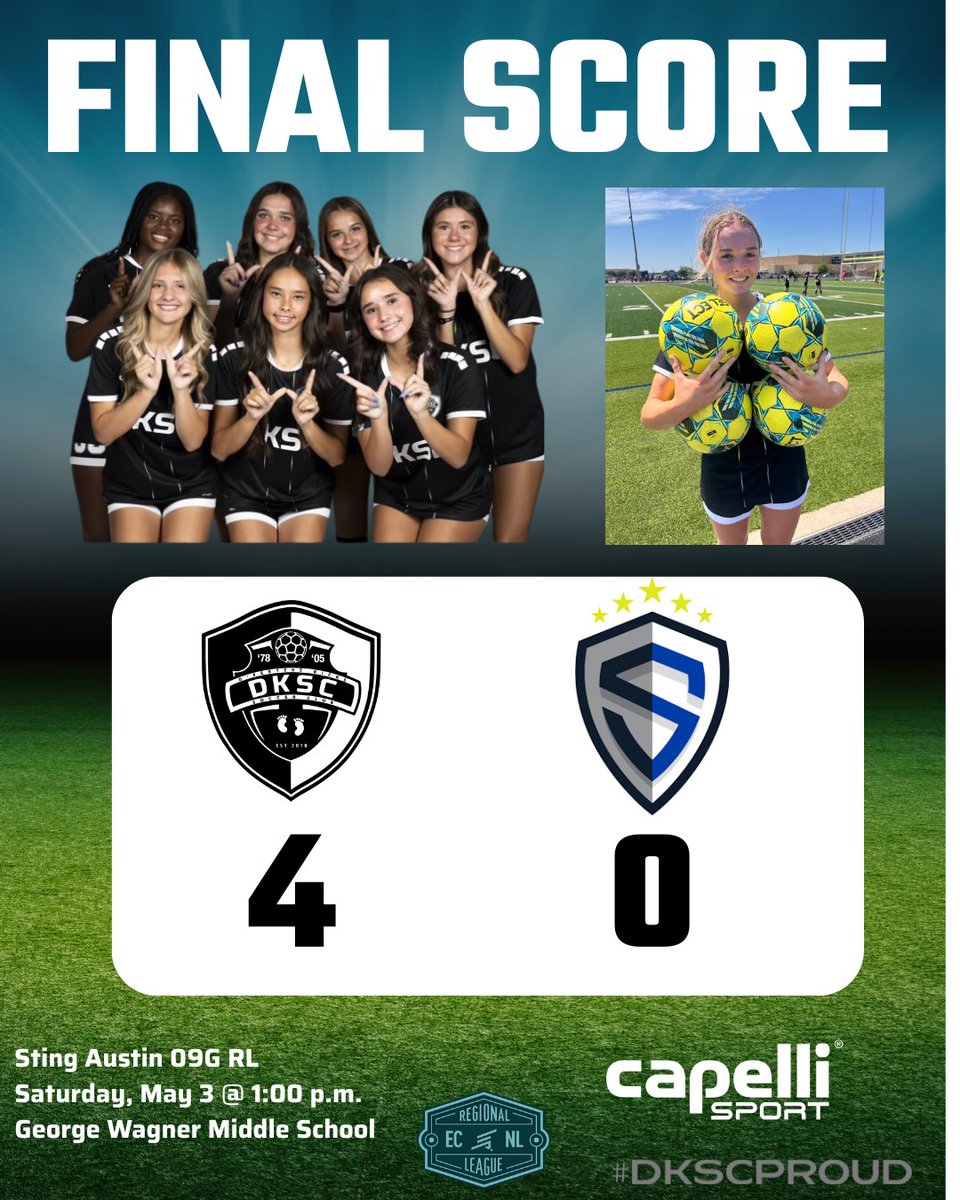 Got the win today!
Goals: Brooklyn Gray #13 (4)
Assists: Ella Heath #6, Isabel Prince #11, Misa Barrie #4 and Logan Kutchins #9