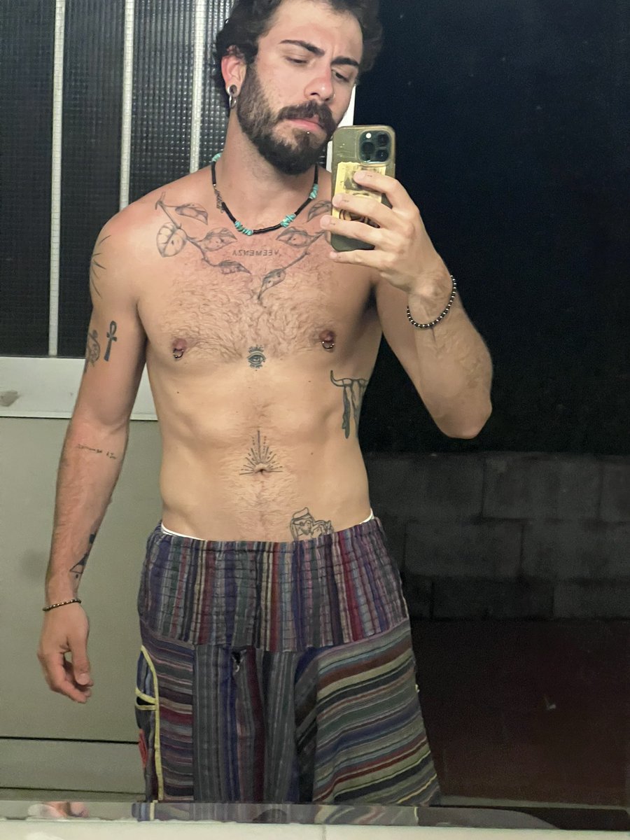 exhausted in the camping bathrooms.