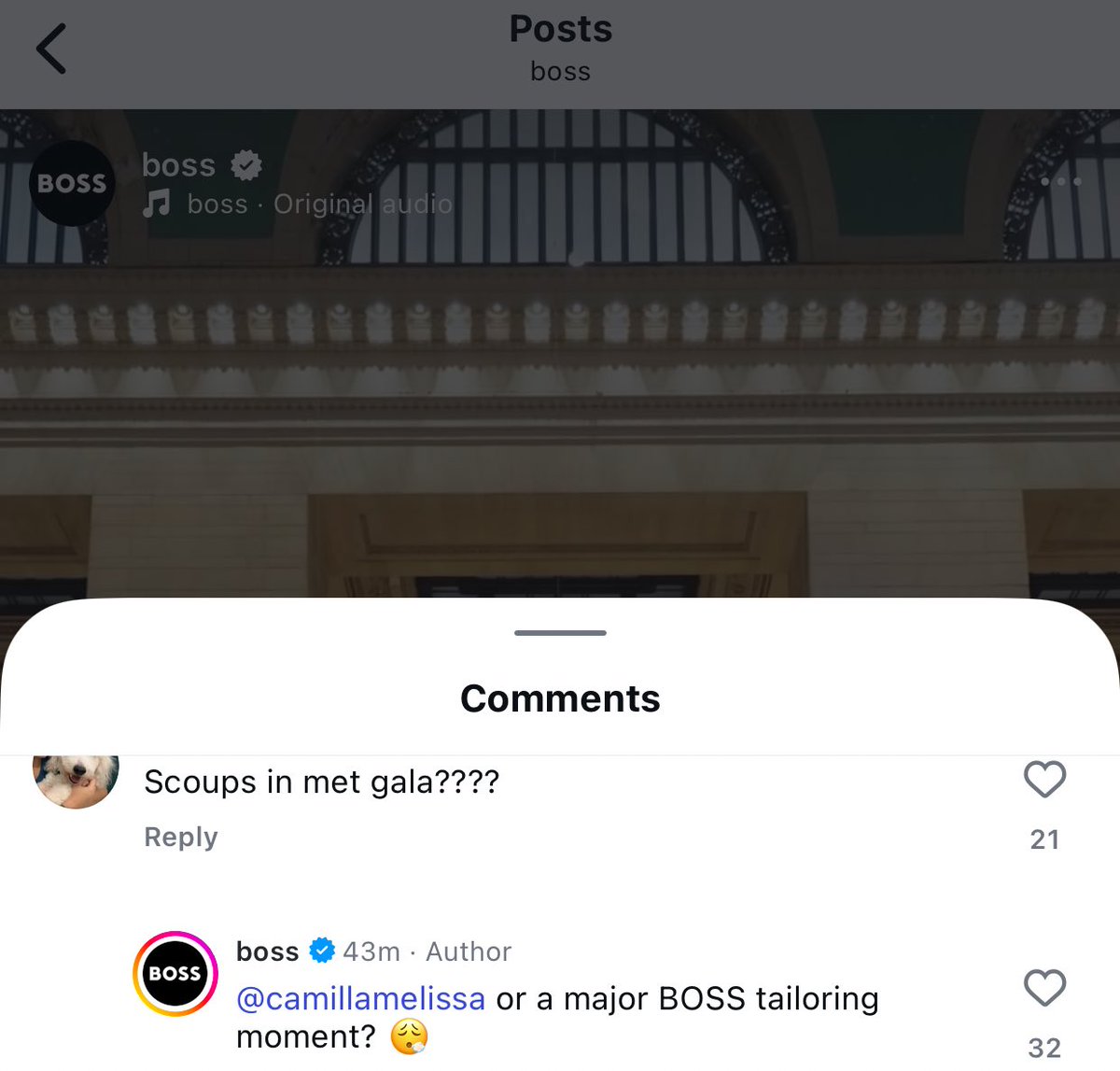 💎: "scoups in met gala??"
🖤: "or a major BOSS tailoring moment? 😮‍💨"

can't wait!! #SCOUPSxBOSS