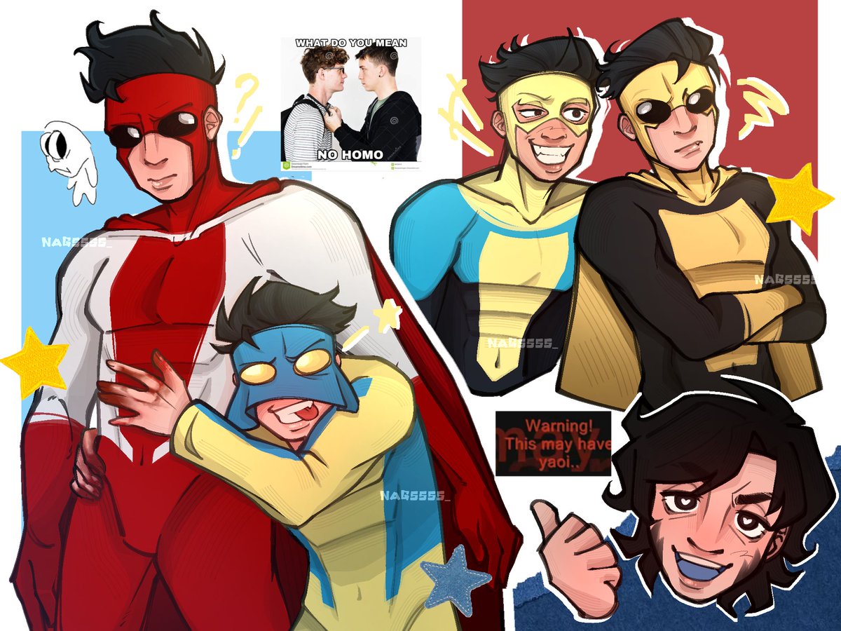 nagssss_'s tweet image. finally more marks!!1!1 
#INVINCIBLE #INVINCIBLEWAR #omnimark #shiestymark #omnithug #lenslessmark #sinistermark #invinciblefanart