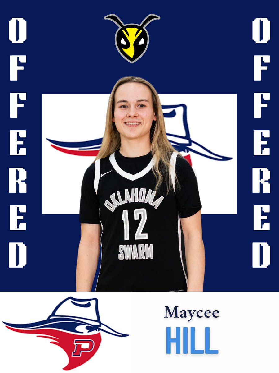 OK Swarm HS Girls (@oklahomaswarm1) on Twitter photo Congrats to Maycee Hill ( <a href="/HillMaycee12/">Maycee Zayde Hill</a> ) on her offer from Oklahoma Panhandle State University! #OKSwarm Congrats to Maycee Hill ( <a href="/HillMaycee12/">Maycee Zayde Hill</a> ) on her offer from Oklahoma Panhandle State University! #OKSwarm
