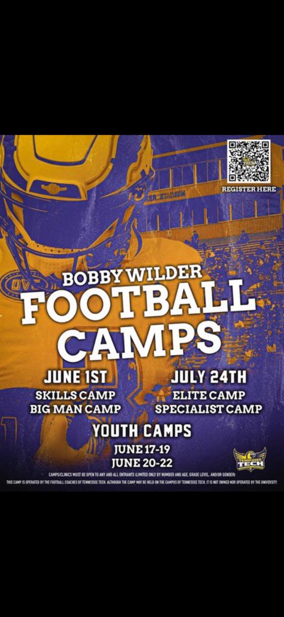 Anderson_Bean1's tweet image. Thank you @TheJoelTitus for the camp invite can’t wait to show of what I know.
@coach_bras @CoachCainFB