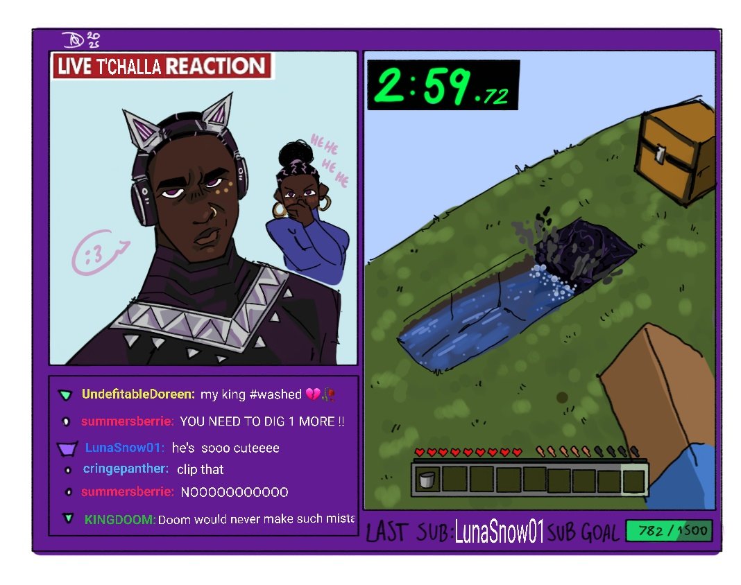 He's never making a bet w shuri again!!!