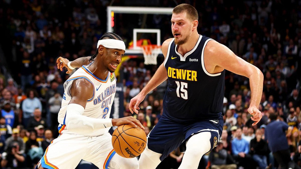 NotAnOKCFan's tweet photo. The Thunder will face the Nuggets in the Western Conference Semifinals ⚡️

Thunder in __ https://t.co/3LFVTtsE1P