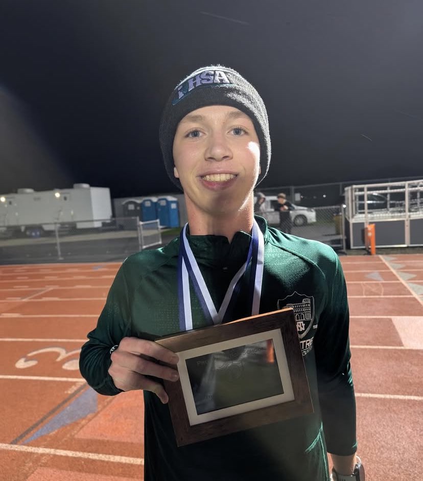 The Inaugural Wanner-Knights’ Invite Man of Meet for Track is Ben Crane of New Trier New 3200m meet record 8:53.48 &amp; doubling in 4:18.09 to score 10 pts in the 1600m to help his team secure the meet win🏆 

👏 Distance Coaches Mike Stokes &amp; Matt Sloan
👏 Head Coach Andrew Schmitt