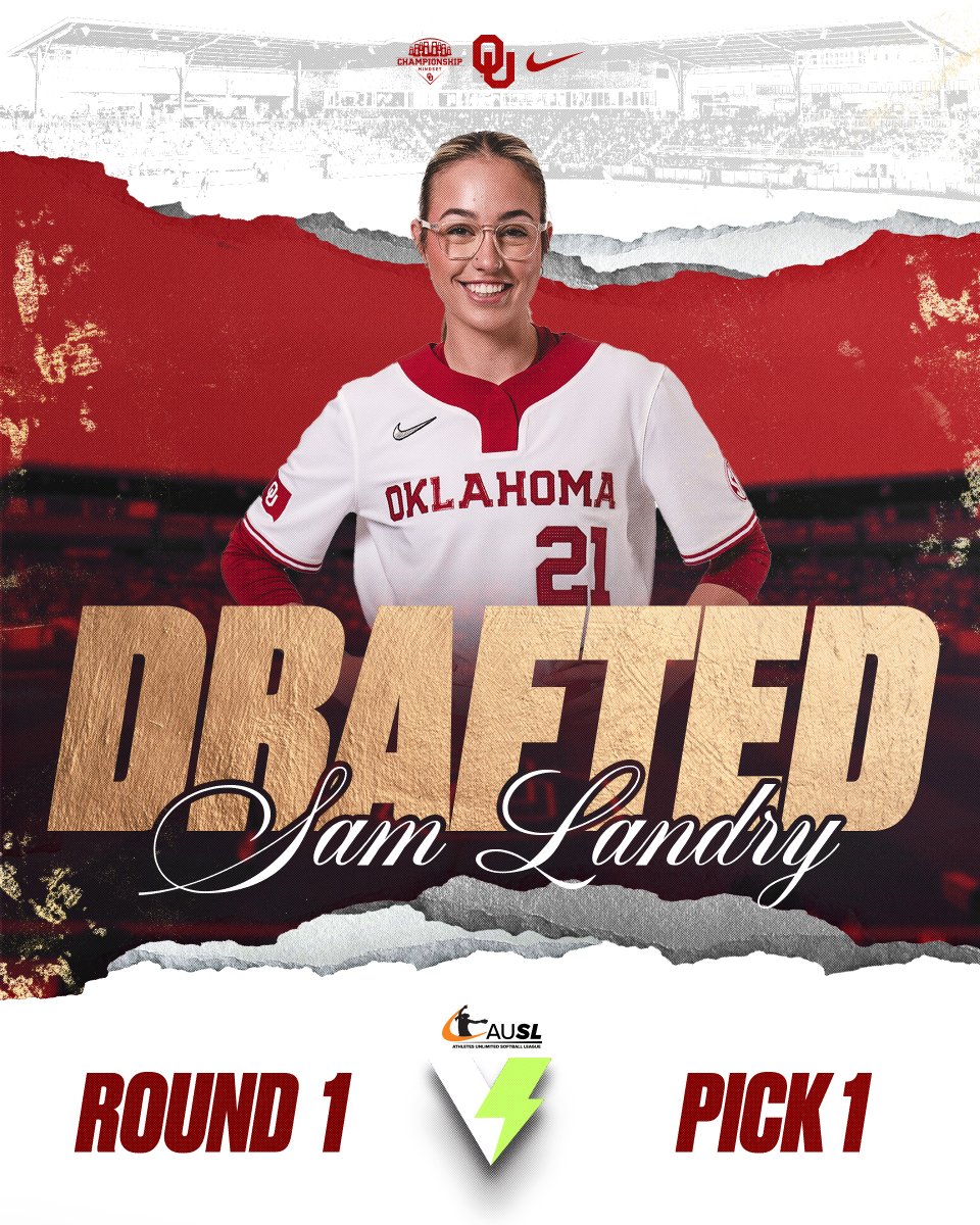 𝐎𝐧𝐞 𝐨𝐟 𝐎𝐧𝐞 ☝️

<a href="/sam_landry21/">sam landry</a> is taken first overall in the <a href="/theAUSLofficial/">AUSL</a> Draft!