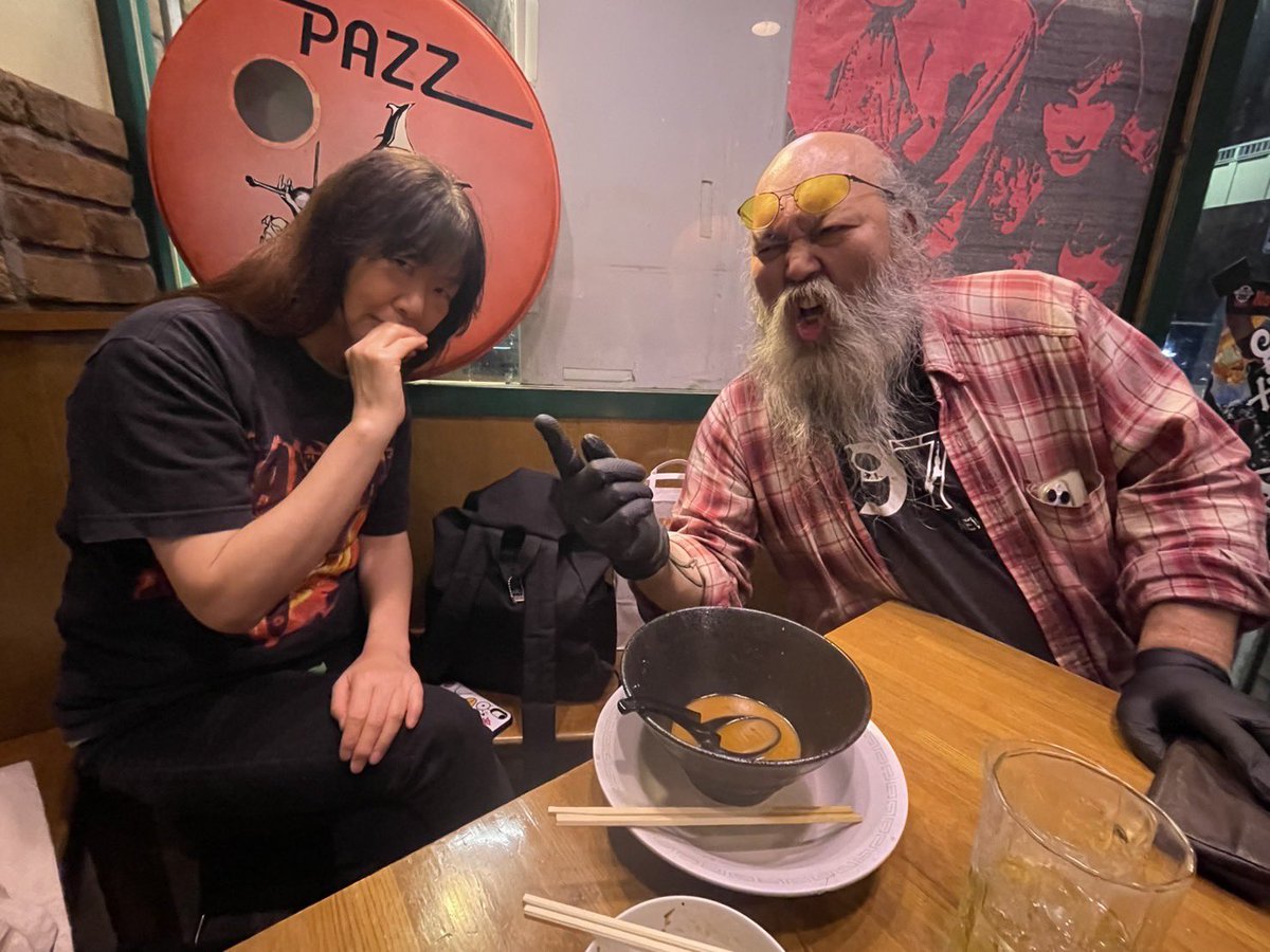 Gothic_V_MARIKO's tweet photo. GWのとあるいちにちは

ガンズ
からの
ごんず！

がんずごんずで
〆は
PZ🤘

こんな幸せってある？！？！

#Guns N' Roses
#GN'R
#GONZ
#ロック酒場PZ
#DOOM https://t.co/QKOdZQaSuT