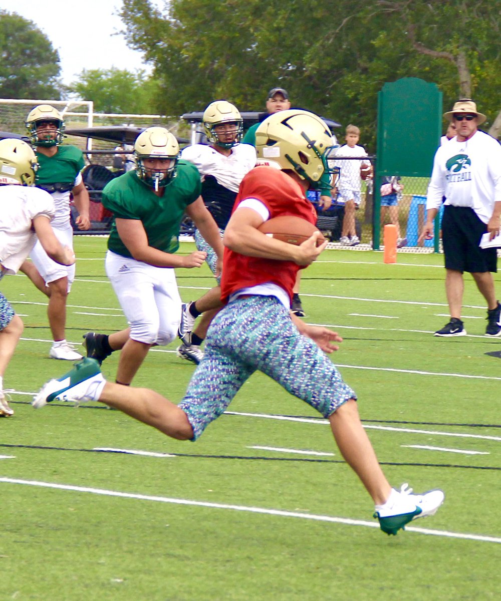 Great to back on the field with the team!!