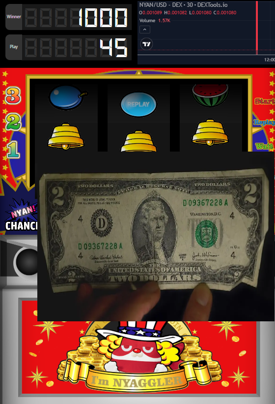 Cj35a9gAv0nJdjo's tweet photo. 5/4
$2で2$!!。
#NYANMARUcoin $NYAN #GFA #2dollar https://t.co/KrKV7UqZNX