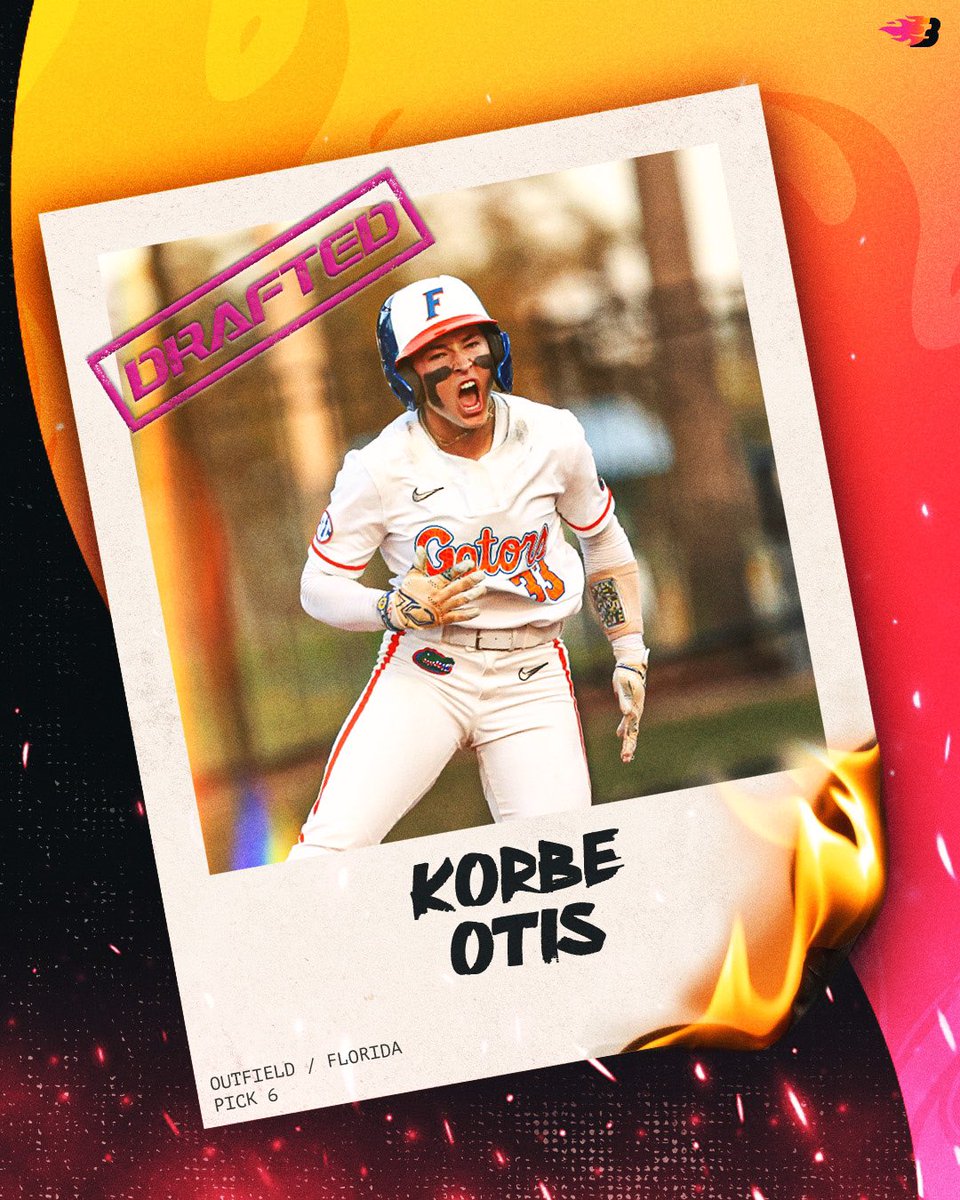 can we get a GO GATORS?! 🐊

<a href="/korbeotis/">Korbe Otis</a> has been drafted by the Blaze with the 6th overall pick in the draft! ❤️‍🔥
