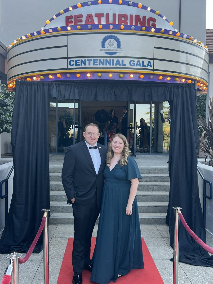 Contra Costa Country Club is proud to be celebrating our Centennial Anniversary this year. I am honored to spend this evening with my wife and our members celebrating the club’s rich history and bright future.